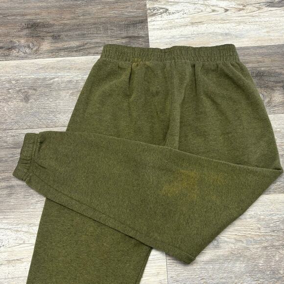 Adidas Prime Post Game‎ Olive Green Women's S Fleece Athletic Sweatpants Joggers - Picture 1 of 12